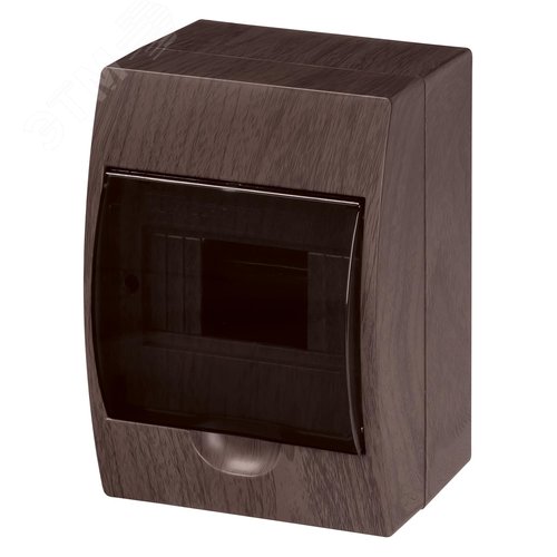 Бокс ЩРН-П-6 модулей навесной пластик IP41 ''Эко'' (бук) 7