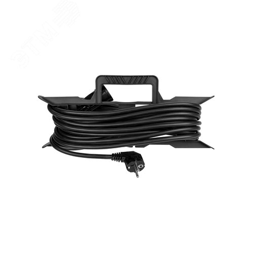 Удлинитель-шнур на рамке силовой народный ПВС 2200 Вт с/з 30м штепс. гнездо 3