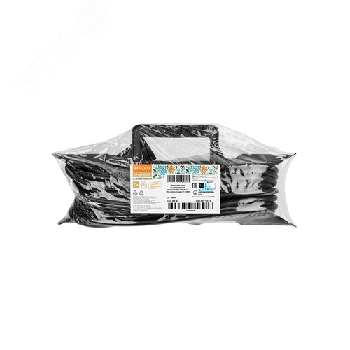 Удлинитель-шнур на рамке силовой народный ПВС 2200 Вт с/з 30м штепс. гнездо 2