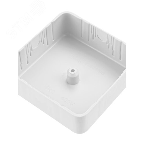 Коробка распаячная КР 75х75х28 ОП белая, IP40, инд. штрихкод 6