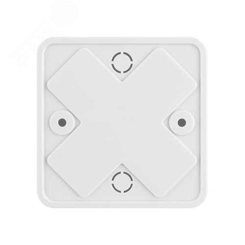 Коробка распаячная КР 75х75х28 ОП белая IP40 с клем. колодкой инд. штрихкод TDM 5