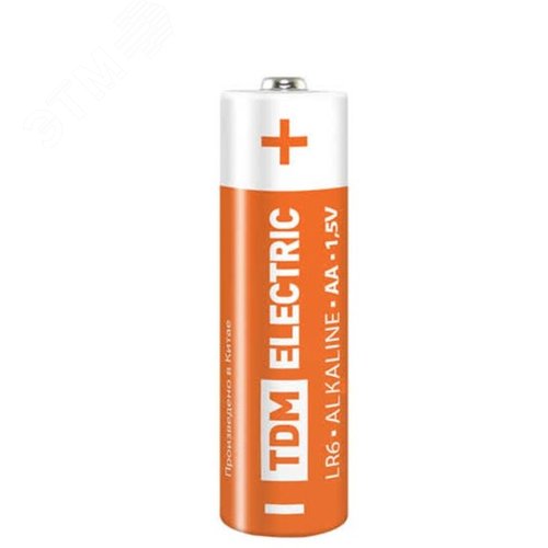 Элементы питания LR6 AA Alkaline 1,5V BP-4 TDM - TDM ELECTRIC