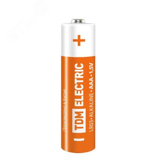 Элементы питания LR03 AAA Alkaline 1,5V BP-4 TDM - TDM ELECTRIC