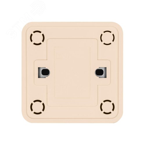 "Выключатель 1-кл. открытой установки с подсветкой IP20 10А, сл. кость ""Ладога"" TDM" 3