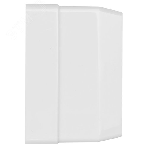 Розетка двойная 2П+З открытой установки с защитными шторками IP20 16А, белый ''Ладога'' 4