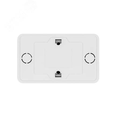Розетка двойная 2П+З открытой установки с защитными шторками IP20 16А, белый ''Ладога'' 3