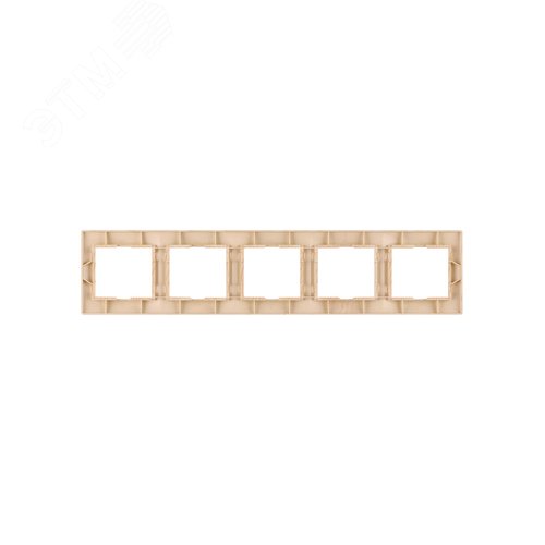 Рамка 5 постовая горизонтальная ЭКО (сосна) Таймыр TDM 4