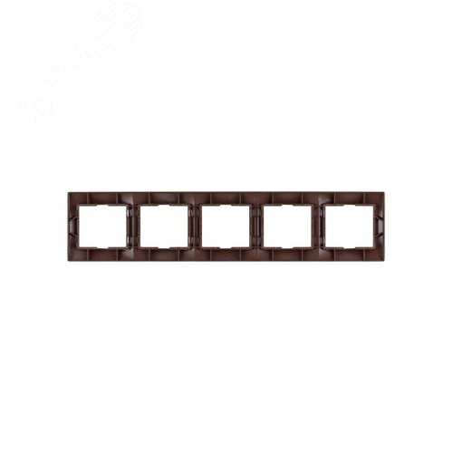 Рамка 5  постовая горизонтальная ЭКО (бук) Таймыр TDM 4