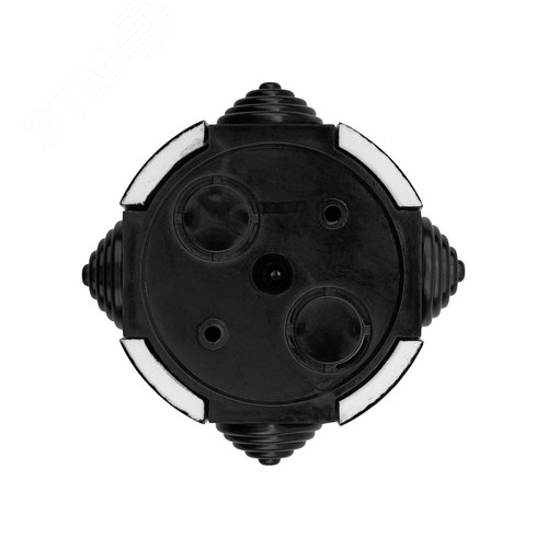 Коробка распаячная фарфоровая D78х45см черная TDM - фото 2