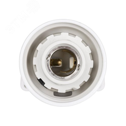 Светильник для бани сауны НПБ400-1 настенный, наклонный, IP54, 60Вт, E27, белый, основание керамика 3