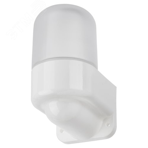 Светильник для бани и сауны НПБ400-2П настенный, угловой белый, IP54, 60Вт, E27, основание поликарбонат 2