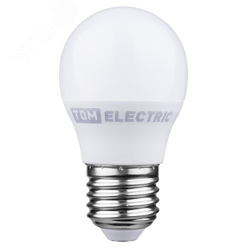 "Лампа светодиодная FG45-6 Вт-230 В-4000 К–E27 ""Лампа-ДИММЕР""" - TDM ELECTRIC