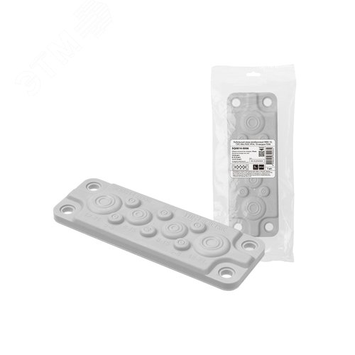 Кабельный ввод мембранный КВМ-35, ТЭП, RAL7035, IP66, 35 вводов TDM 2