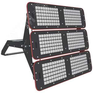 Светильник LED УРАН ПРОМ (СБУ) 720Вт 101000Лм КСС К15 5,0К IP67 с опциональным кронштейном (LE-СБУ-66-720-6555-67Х+LE6574) - Led Effect