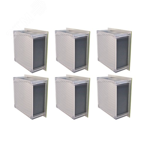 Светильник LED комплект из 6 шт ГРИЛЬЯТО ДОМИНО (СВО) 6х7Вт 6х470Лм 3,0К опаловый рассеиватель IP20 встраиваемый 2