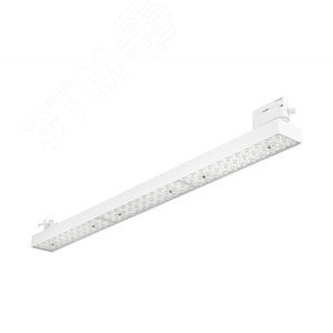 Светильник LED ТРЕК-Л (ССО) 35Вт 5200Лм 4,0К КСС Асимметрик20х2 IP40 белый подвесной на шинотреке - Led Effect