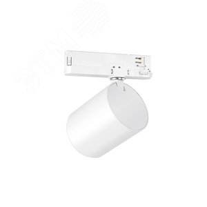 Светильник LED ТРЕК (ССО) 15Вт CRI90 4,0К КСС Г40 IP40 поворотный RAL9003 сигнальный белый - Led Effect