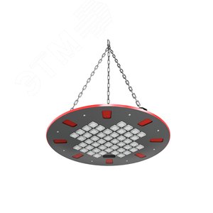 Светильник LED KEDR ССП (ССП) 95Вт 13250Лм 5,0К КСС Д прозрачный рассеиватель IP67 подвесной