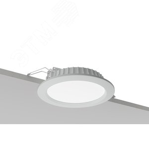 Светильник LED ДАУНЛАЙТ (СВО) 22Вт 2160Лм 4,0К опал IP65 встраиваемый - LEDeffect