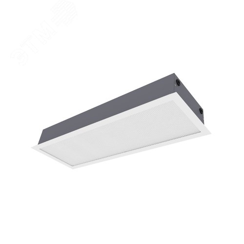 Светильник светодиодный ДВО Грильято 25Вт 1800Лм 3000К IP20 | LE-СВО-04-030-0067-20Т | LEDeffect 2