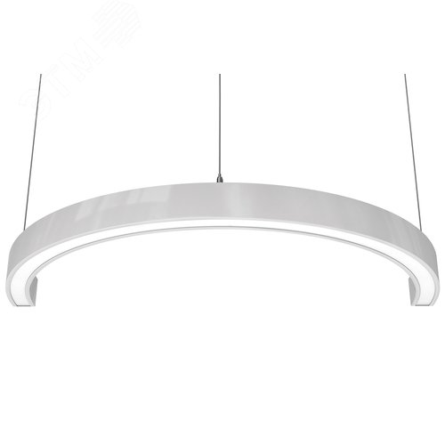 Светильник LED СТРЕЛА R 1/2 (ССО) 20Вт 1400Лм 3,0К опал IP20 подвесной 2