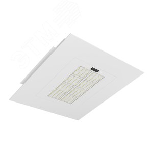 Светильник LED KEDR 2.0 АЗС (СВП) 100Вт 16000Лм 5,0К КСС Д прозрачный рассеиватель IP67 встраиваемый - LEDeffect