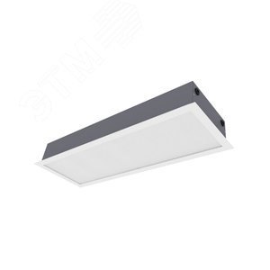 Светильник светодиодный ДВО Грильято 25Вт 1800Лм 3000К IP20 | LE-СВО-04-030-0067-20Т | LEDeffect