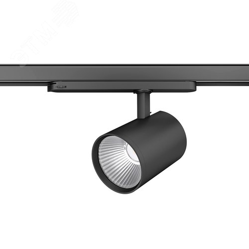 Светильник LED ТРЕК CRI90 (ССО) 35Вт 3850Лм 3,0К КСС Г15 IP20 черный подвесной на шинотреке - фото 2