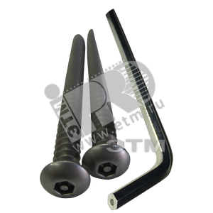 Набор антивандального крепежа для светильника 