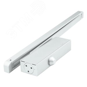 Доводчик для дверей 45кг, серебро, со скользящей тягой (ALDC) - Alarmico