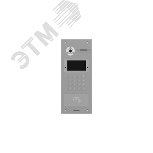 Многоабонентская вызывная панель AA-07FB SILVER - это панель с распознаванием лиц и поддержкой      мобильного доступа BAS-IP UKEY. - BAS-IP