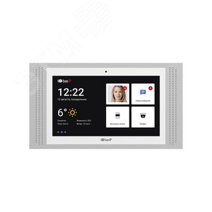 Монитор домофона IP, с сенсорным IPS LCD дисплеем сразрешением 1280x800 - BAS-IP