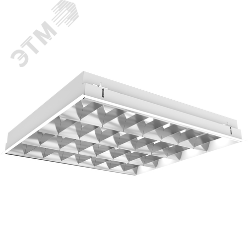 Светильник ARS/R 4x14 встраиваемый зеркальная решетка 4