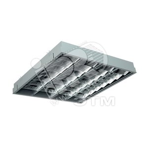 Светильник люминесцентный ARS/R 4x18 HF 605x605 встраиваемый зеркальная решетка с ЭПРА (1015000460)