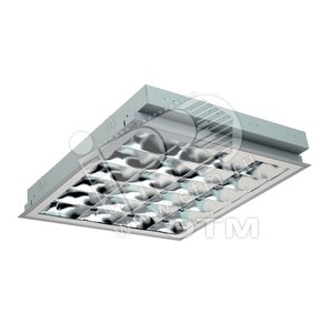 Светильник люминесцентный PRBLUX/R 4x18 HF двойная параболическая решетка ЭПРА (1019000210) - Световые Технологии