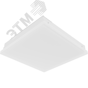 Светильник DR.OPL 4x18 HF ES1 встраиваемый опаловый ЭПРА аварийный блок(комплект) 2