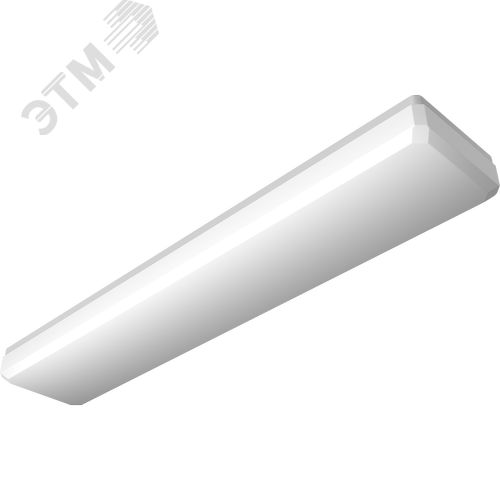 Светильник ALS.OPL 2x36 HF ES1 накладной опаловый IP54 ЭПРА аварийный блок 2