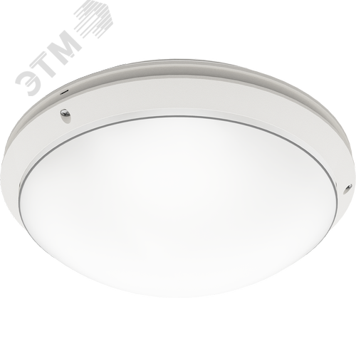 Светильник люминесцентный CD 2x18 HF КЛЛ 2G11 IP65 круглый ЭПРА - фото 2