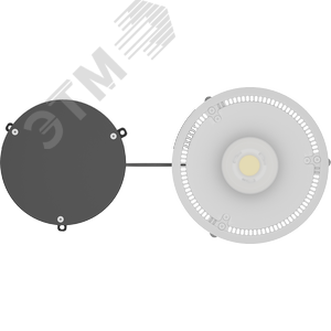 Светильник DL POWER LED 40 D80 IP66 HFD 4000K (1170002420) - фото 6