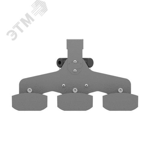 Светильник аварийный светодиодный I-BRILL 4000-6 LED черный ПРА 5