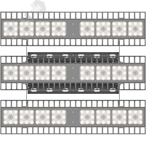 Светильник аварийный светодиодный I-BRILL 4000-6 LED черный ПРА 6