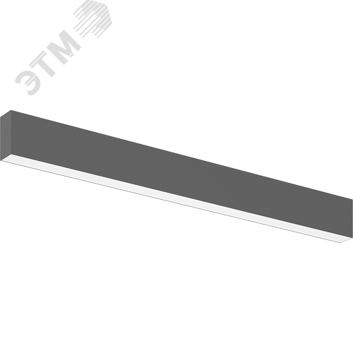 Светильник светодиодный PROFILE 60H S LED 1800 BL 4000K | 1248002280 | Световые Технологии - фото 4