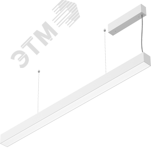 Cветильник cветодиодный ДСО/ДПО PROFILE 60L P LED 1800 BL 4000K Profile  | 1248002580 | Световые Технологии - фото 2
