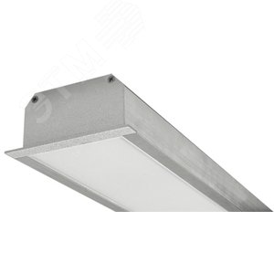 Светильник SLICK.PRS LED 30 with driver box       /tempered glass/ with through wiring 5000K (1631003390) - Световые Технологии