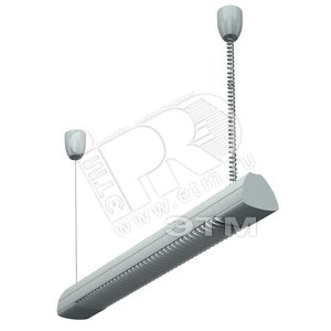 Светильник REGO 1x54 подвесной трапец. белый - Световые Технологии