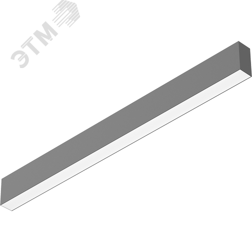 Светильник светодиодный PROFILE 60H S LED 2400 BL 4000K | 1398000840 | Световые Технологии - фото 2