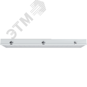 Светильник SPORTLUX 3x80 T5 накладной IP20 ЭПРА PC/металл белый (1453000020) - фото 3