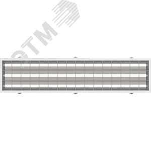 Светильник SPORTLUX 3x80 T5 накладной IP20 ЭПРА PC/металл белый (1453000020) - фото 6