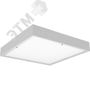 Светильник CLEAN 595 mat tempered glass 4000K 4