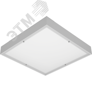 Светильник CLEAN 595 mat tempered glass 4000K 2